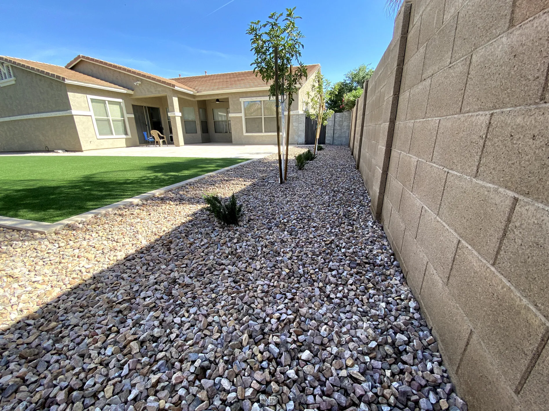 Custom putting green installation for practice at home