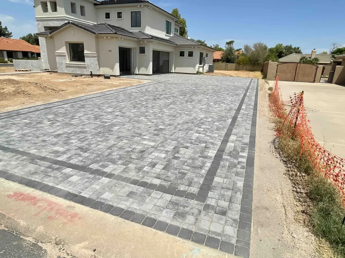 Premium paver and travertine installation