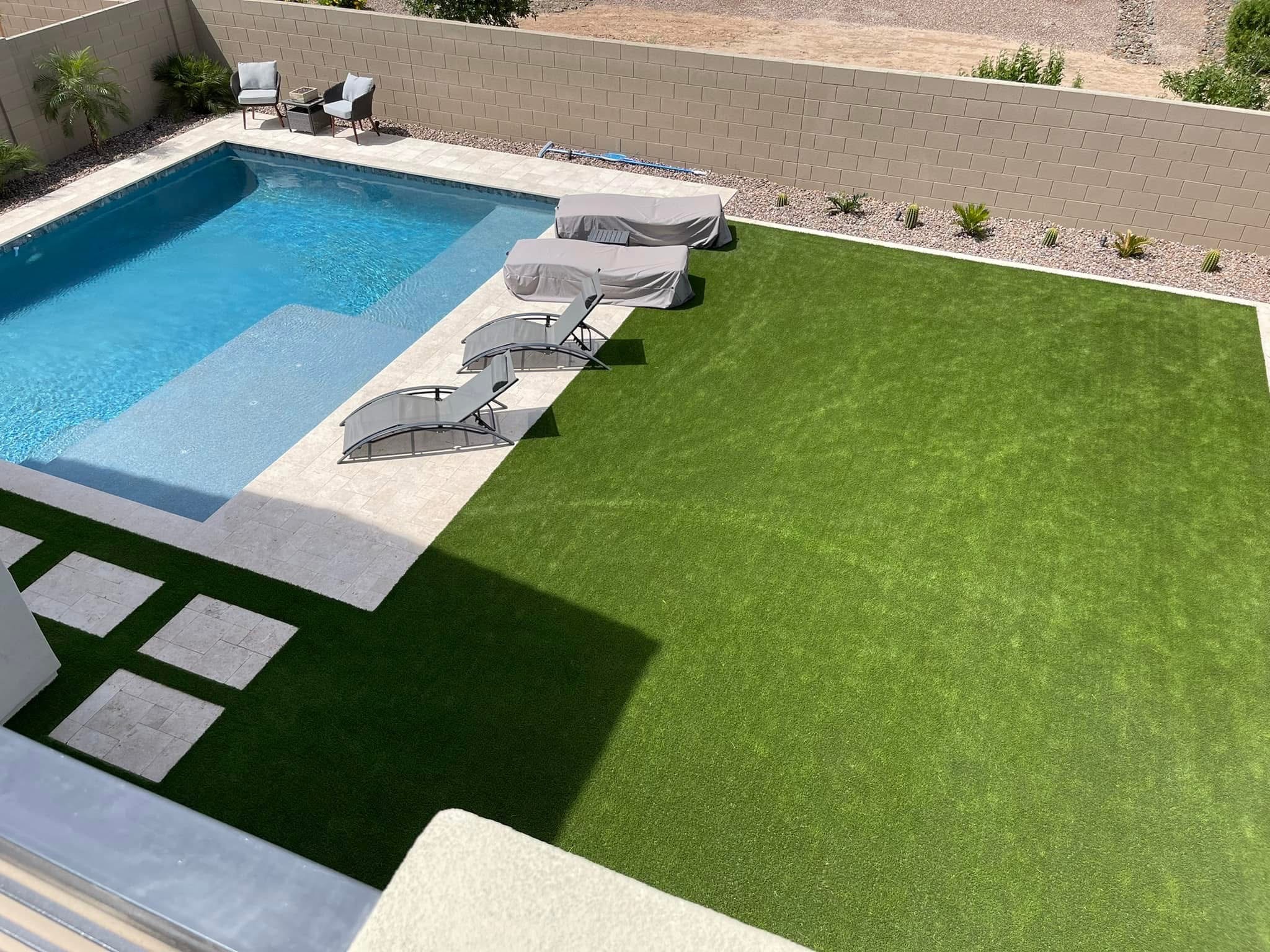 backyard installation design san tan valley