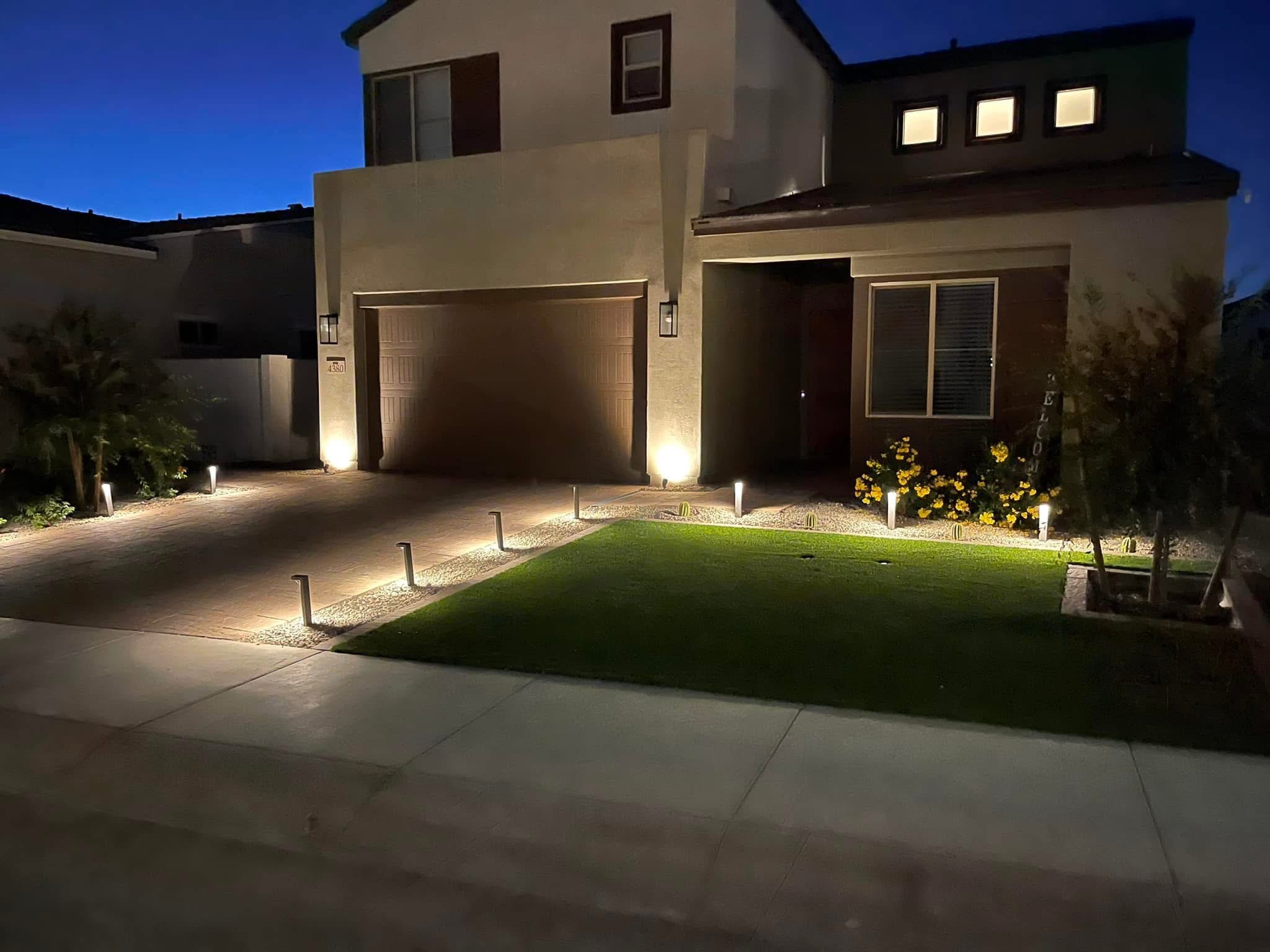 outdoor lighting installation queen creek