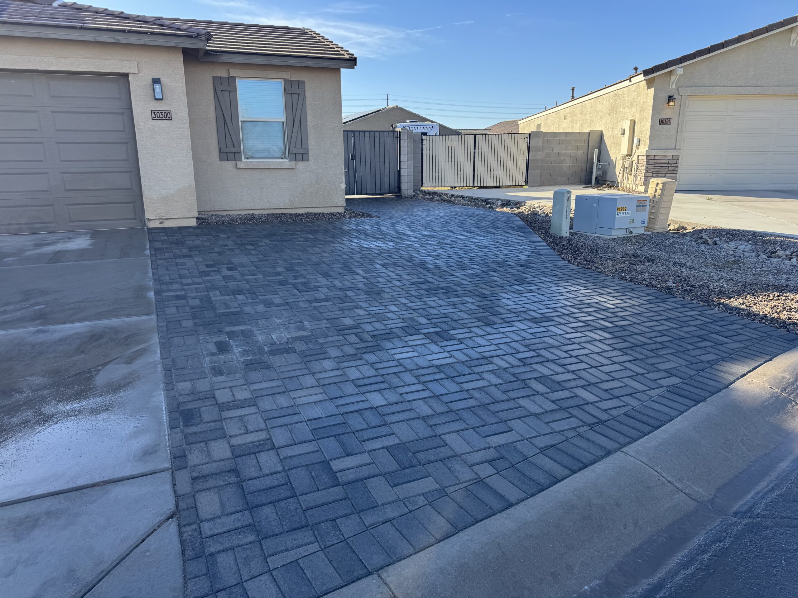 paver driveway extension gilbert