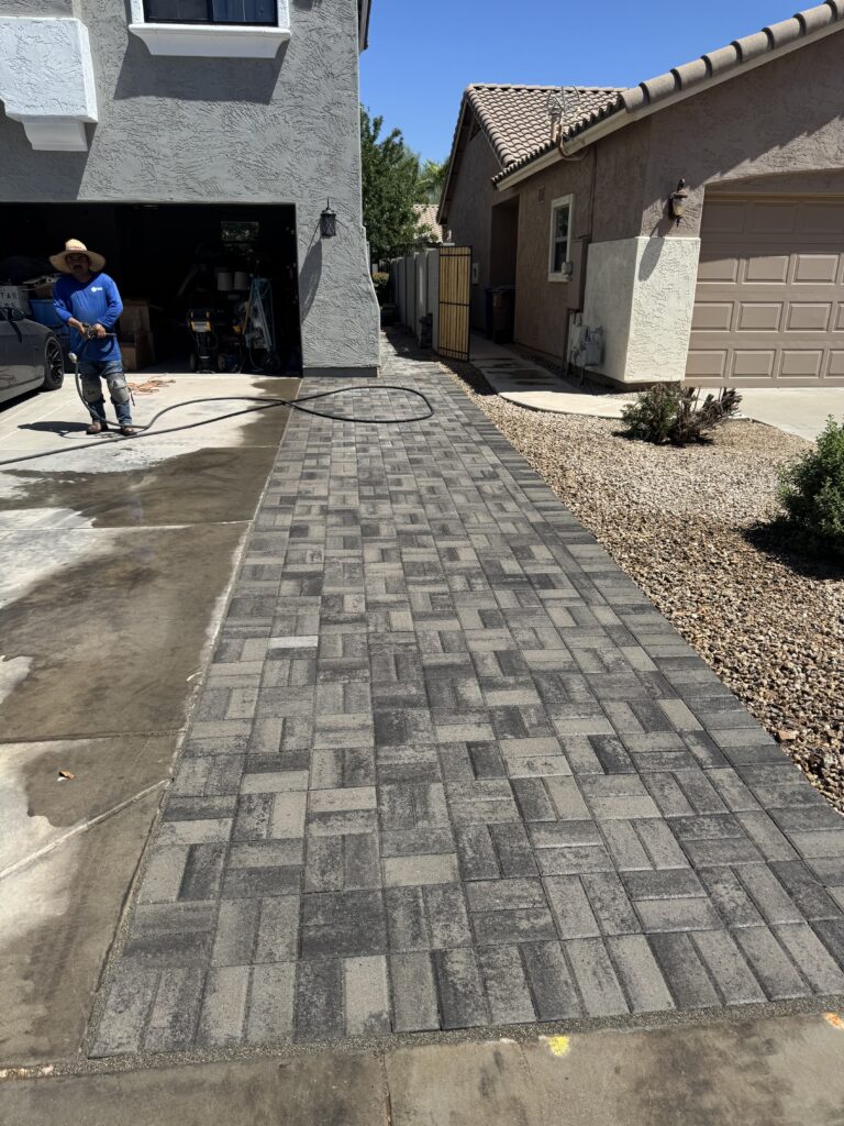 pavers installation gilbert az prime landscape