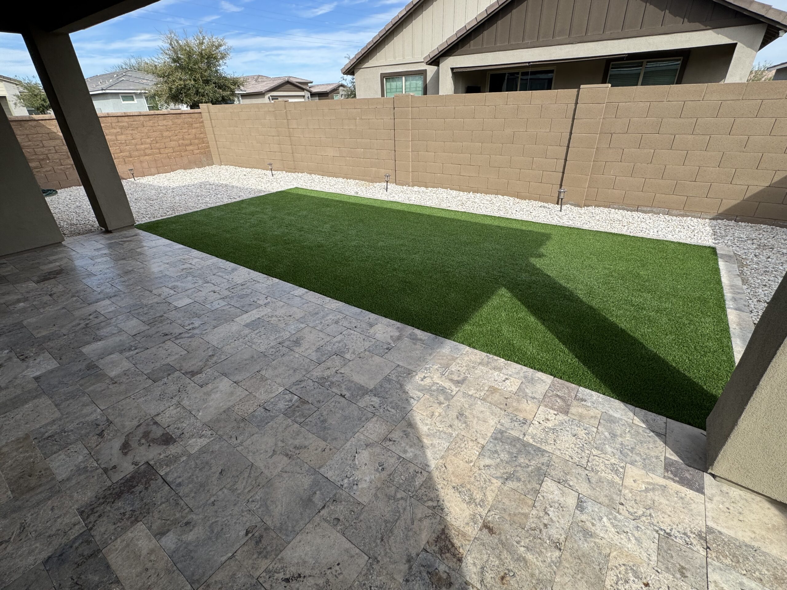 pavers turf installation chandler