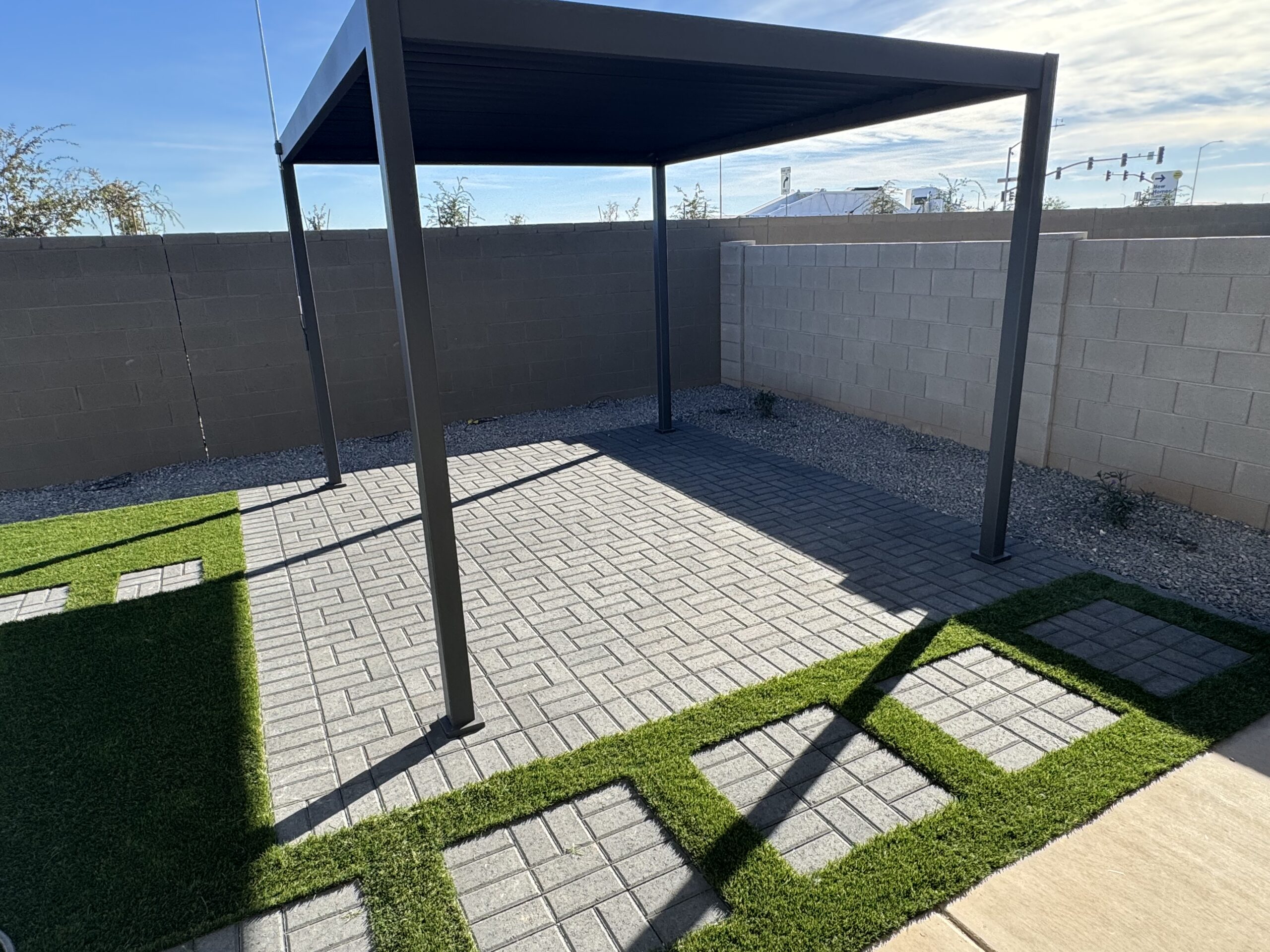 pergola installation gilbert